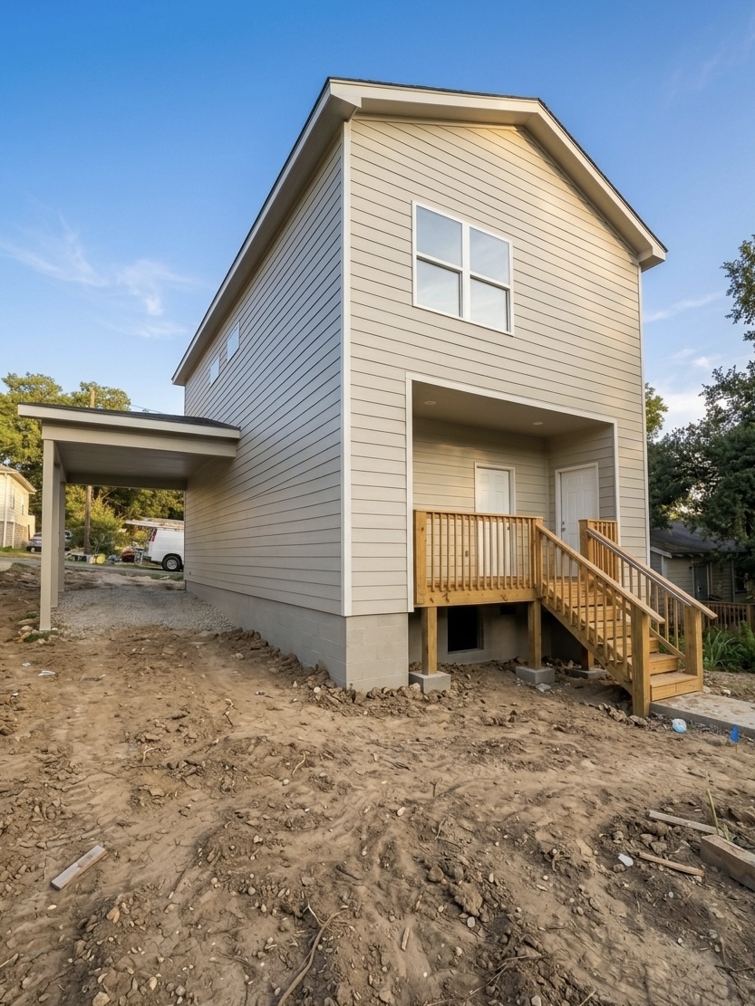 New Construction Exterior Painting